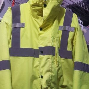 Hivis reflective coat